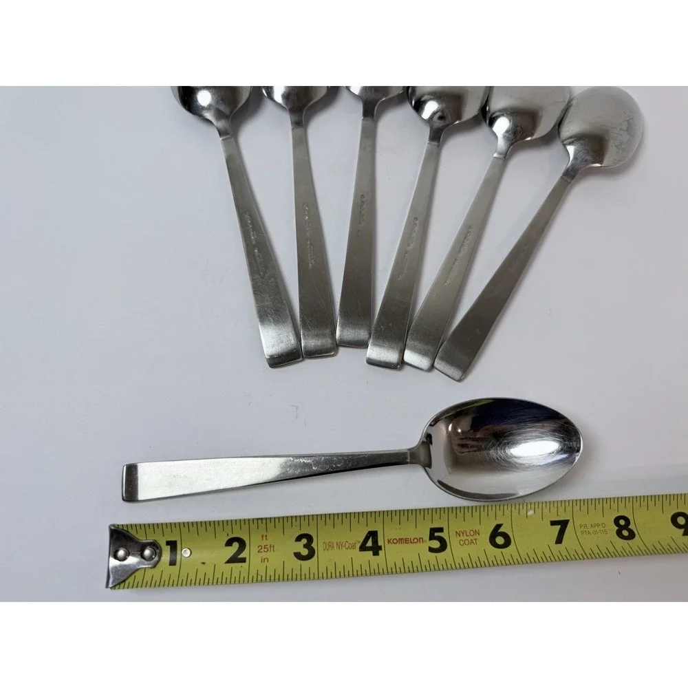 Sola CORA Holland Stainless Flatware -- Set of 5 Oval Soup Spoons